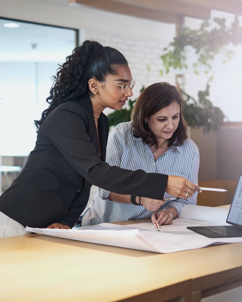 uae fit outs people working with a laptop