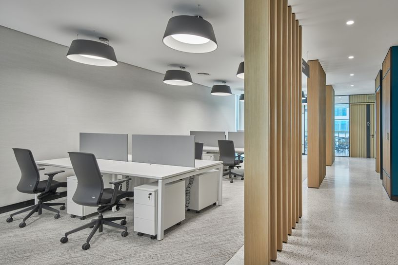 D Quarters co working space at Dubai Science Park fit out company uae