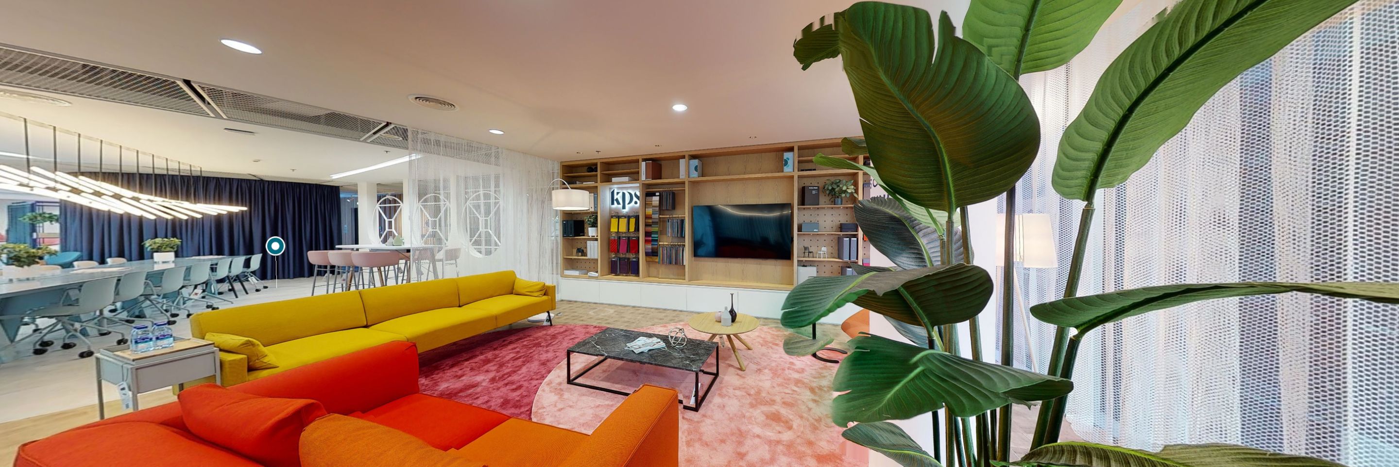 commercial interior fit out companies dubai Interior photo of room with colourful furniture
