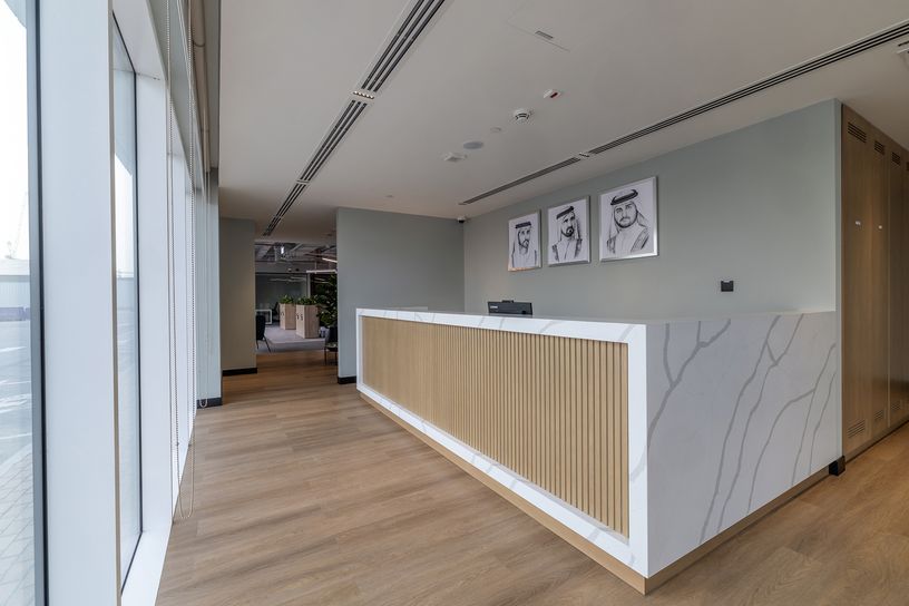 A private investment firm ground floor commercial fitouts uae