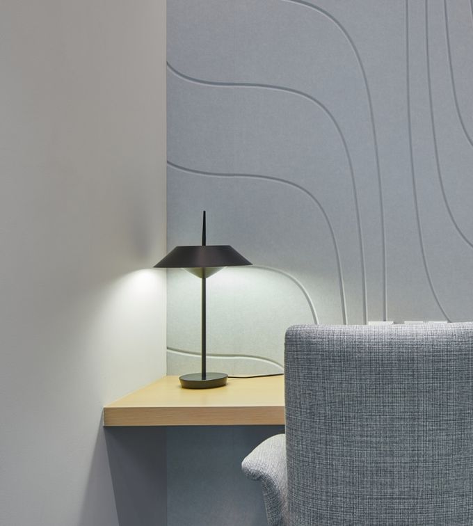 commercial fitouts in uae photo of a decorative lamp