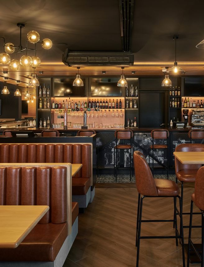 Icon Sports Bar KPS interior fit outs dubai