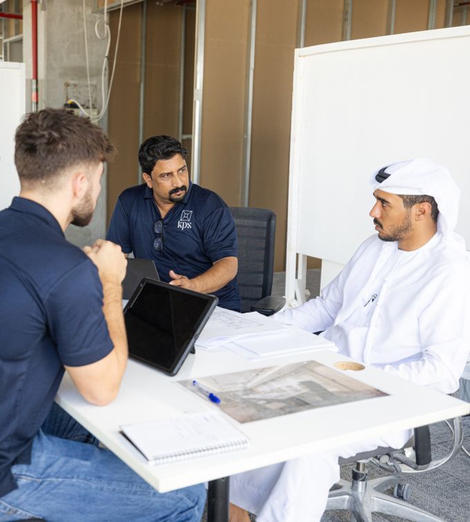 Interior Fit out Company uae People in a meeting