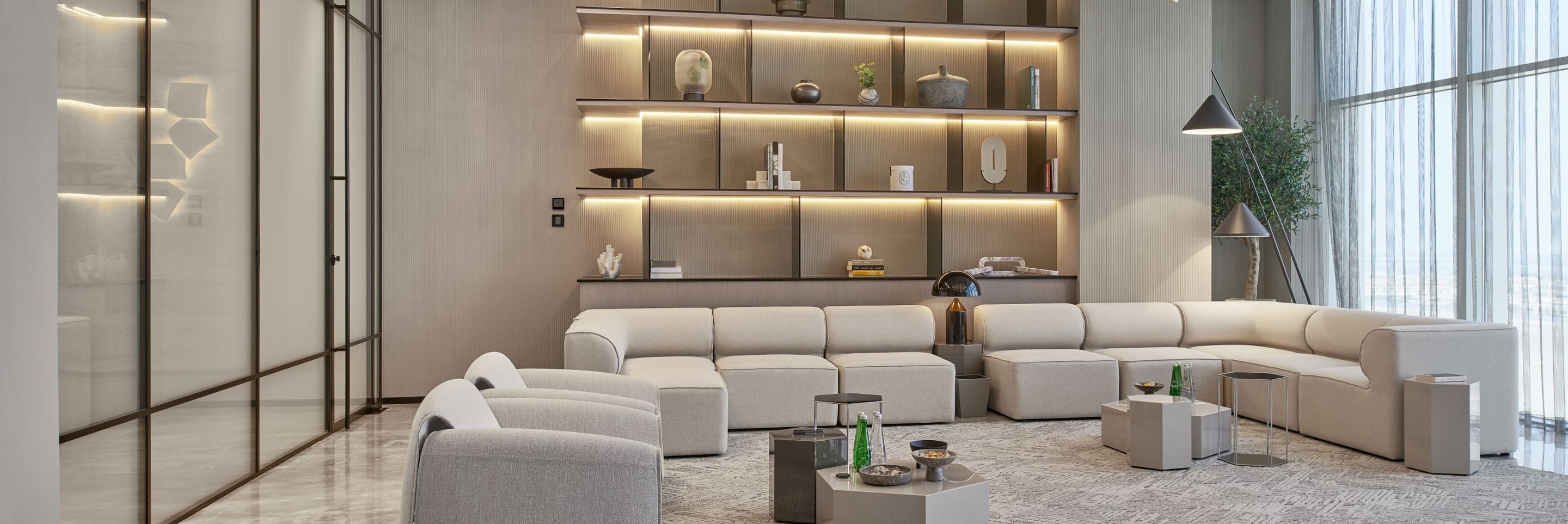 An Abu Dhabi government department KPS interior fit out company Dubai