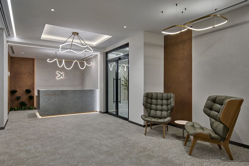 Axight interior construction company dubai